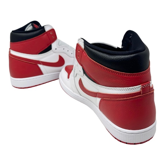 Air Jordan 1 Retro High OG Heritage 555088161 White/University Red/Black Sz 14 - Picture 7 of 9